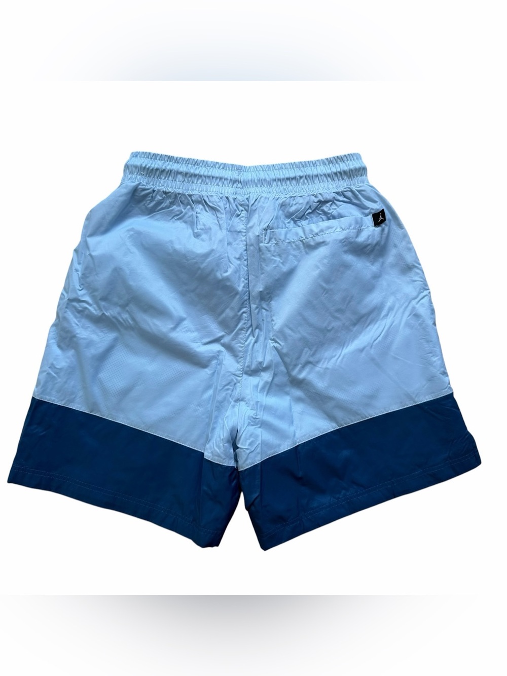 Nike Jordan Essentials Woven Short Mens Medium Blue Colorblock Mesh Lined - Picture 6 of 8